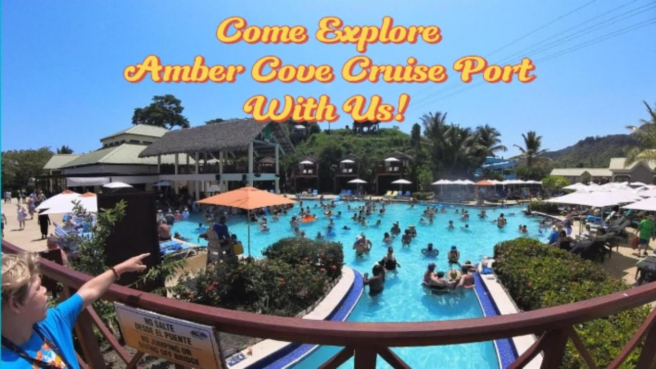 Amber Cove - Amazing Carnival Cruise Port / Walkthrough Tour / Free pool, swim up bar and lazy river