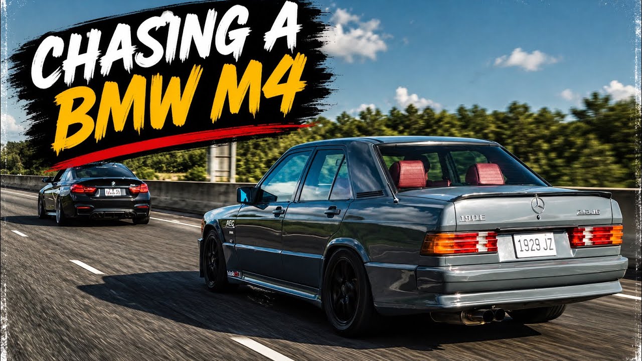 CAN MY 1JZ swap 190E Benz keep up with a BMW M4 ? WATCH FOR THE OUTCOME!!! 
