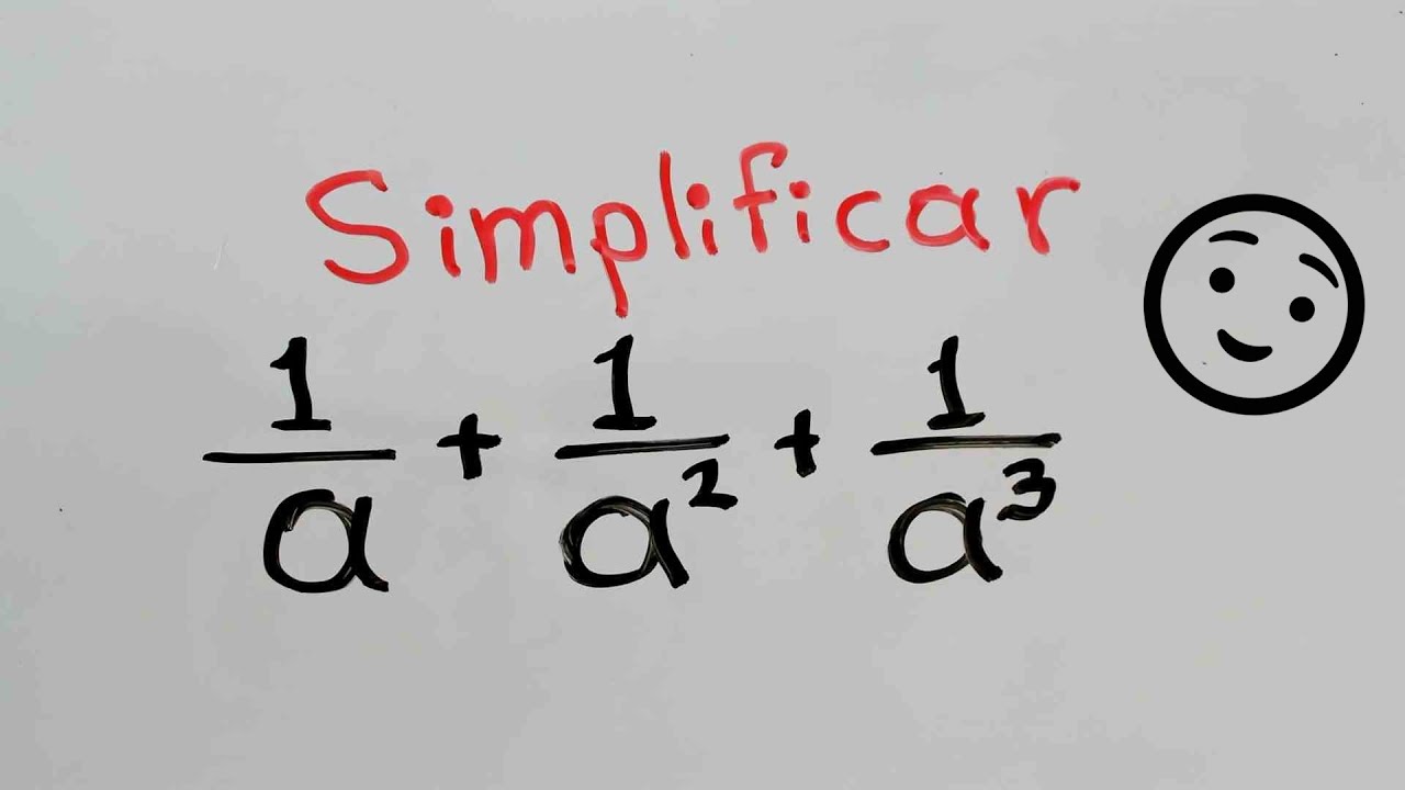 Simplificar una expresión racional sencilla.