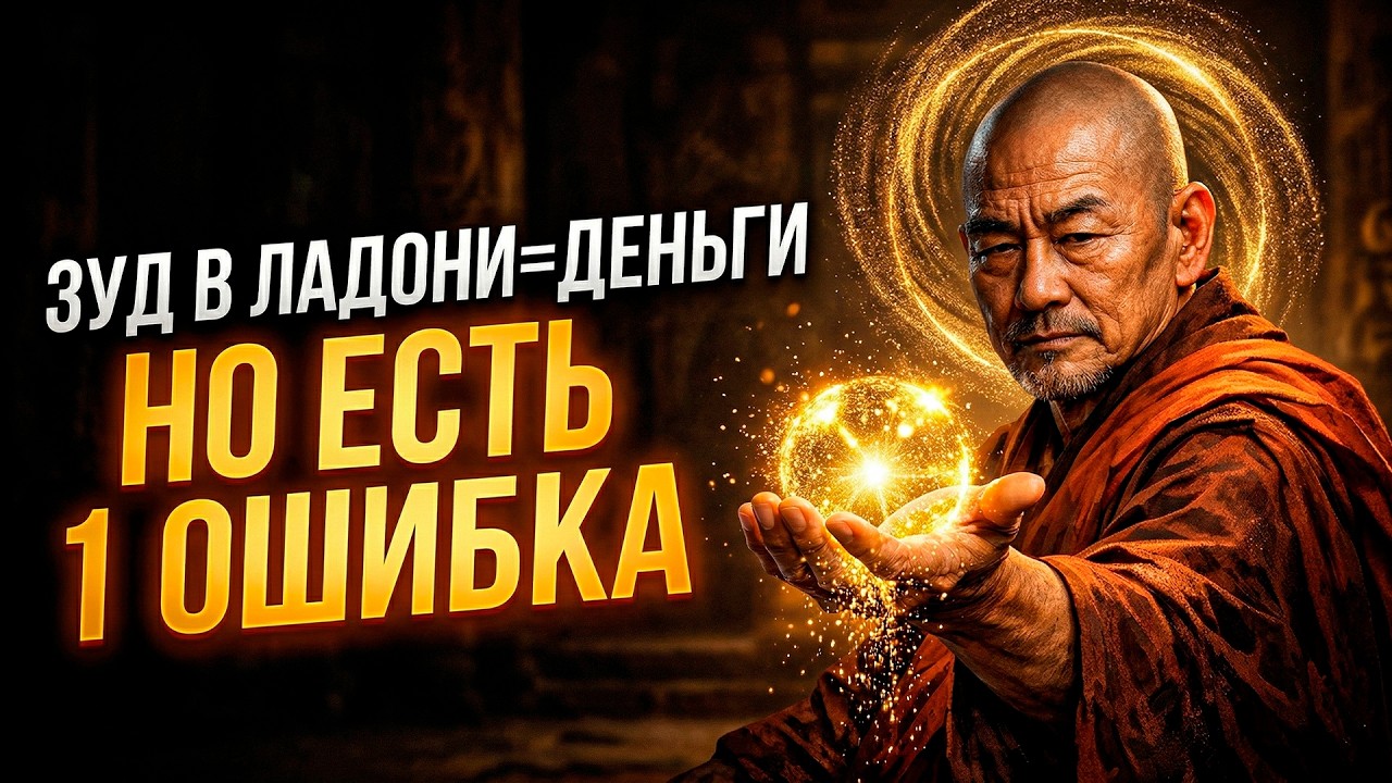 У вас чешется ЛЕВАЯ ладонь? Если сделаете эту ошибку &mdash; потеряете деньги!