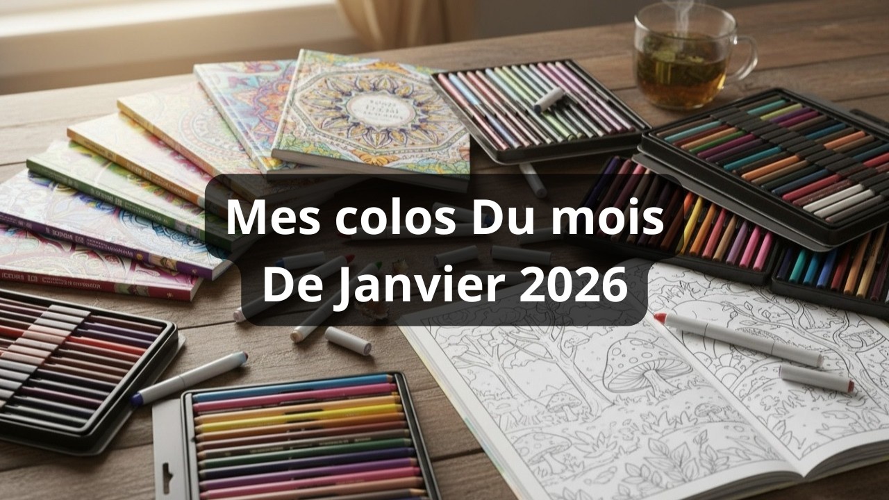 Mes colos du mois de Janvier 2026