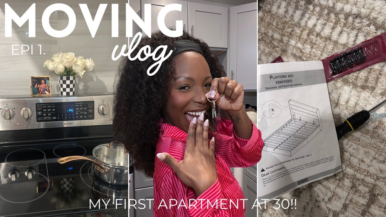 Moving Into My 1st Apartment At 30! | EP 1.Unpacking, Huge Home Haul, New Furniture |The Stush Life 