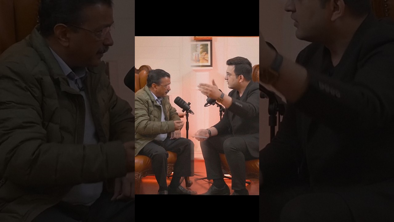 Subhankar Mishra With Arvind Kejriwal Podcast💯 #podcast #arvindkejriwal #cm #viral #shubhankarmishra