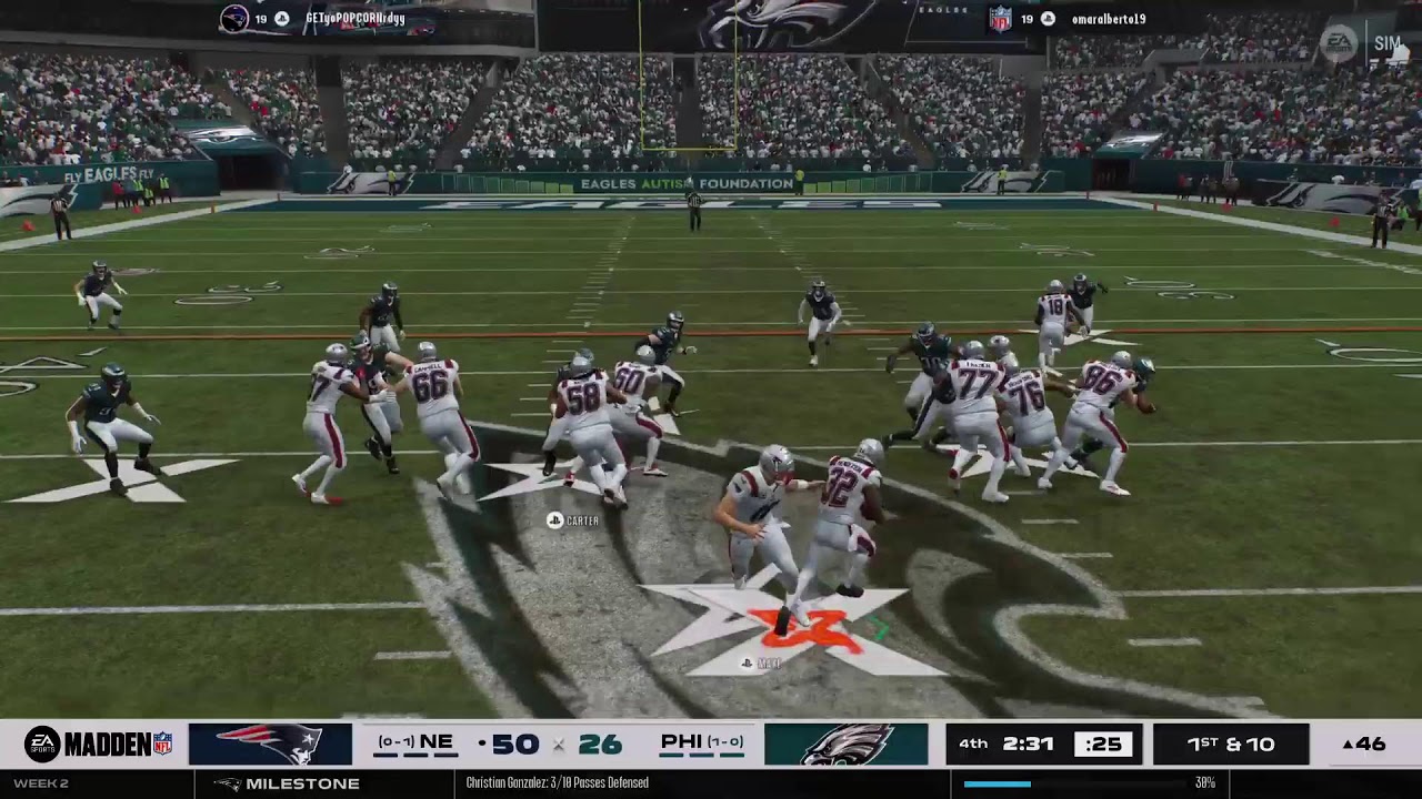 PFL S3 W2: @ Philadelphia Eagles