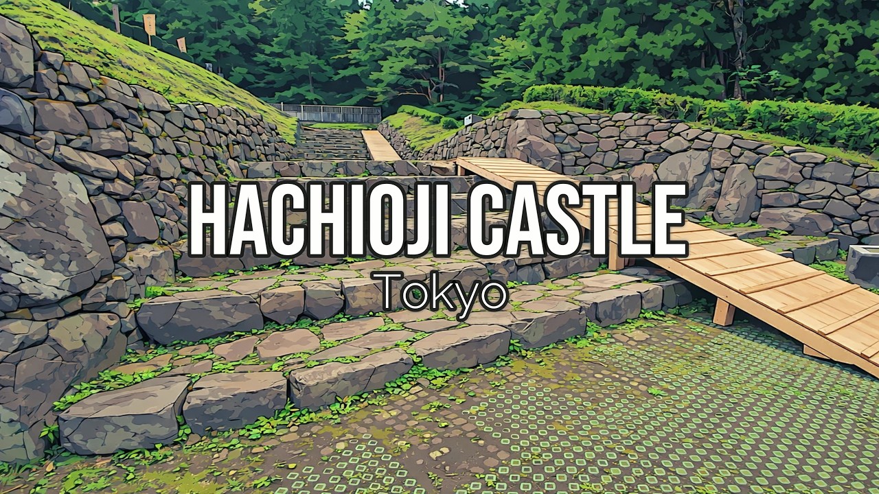 【4K】Hachioji Castle (Tokyo) / 八王子城 (東京)