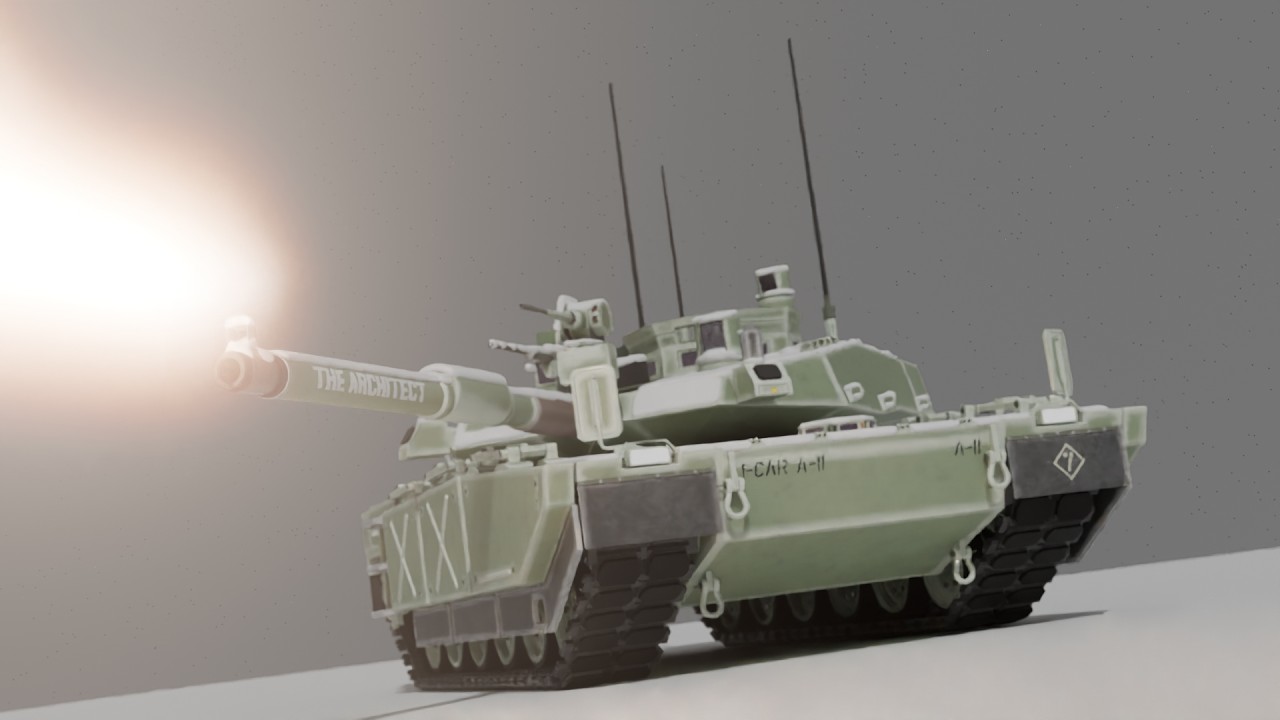 Firing APFSDS