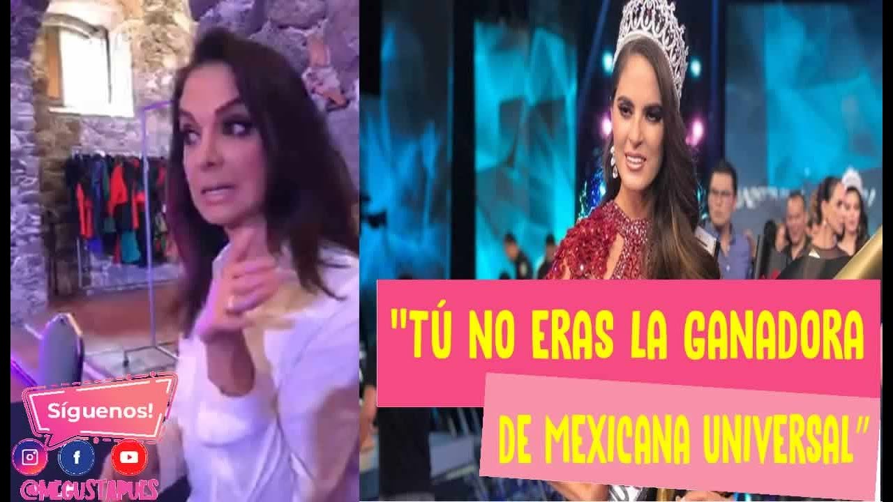 Lupita Jones responde a Sofía Aragón, 