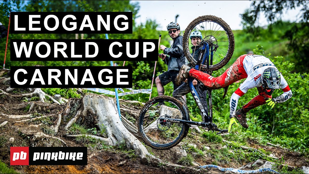 Leogang World Cup DH 2021 Practice Insanity - Up To Speed with Ben Cathro