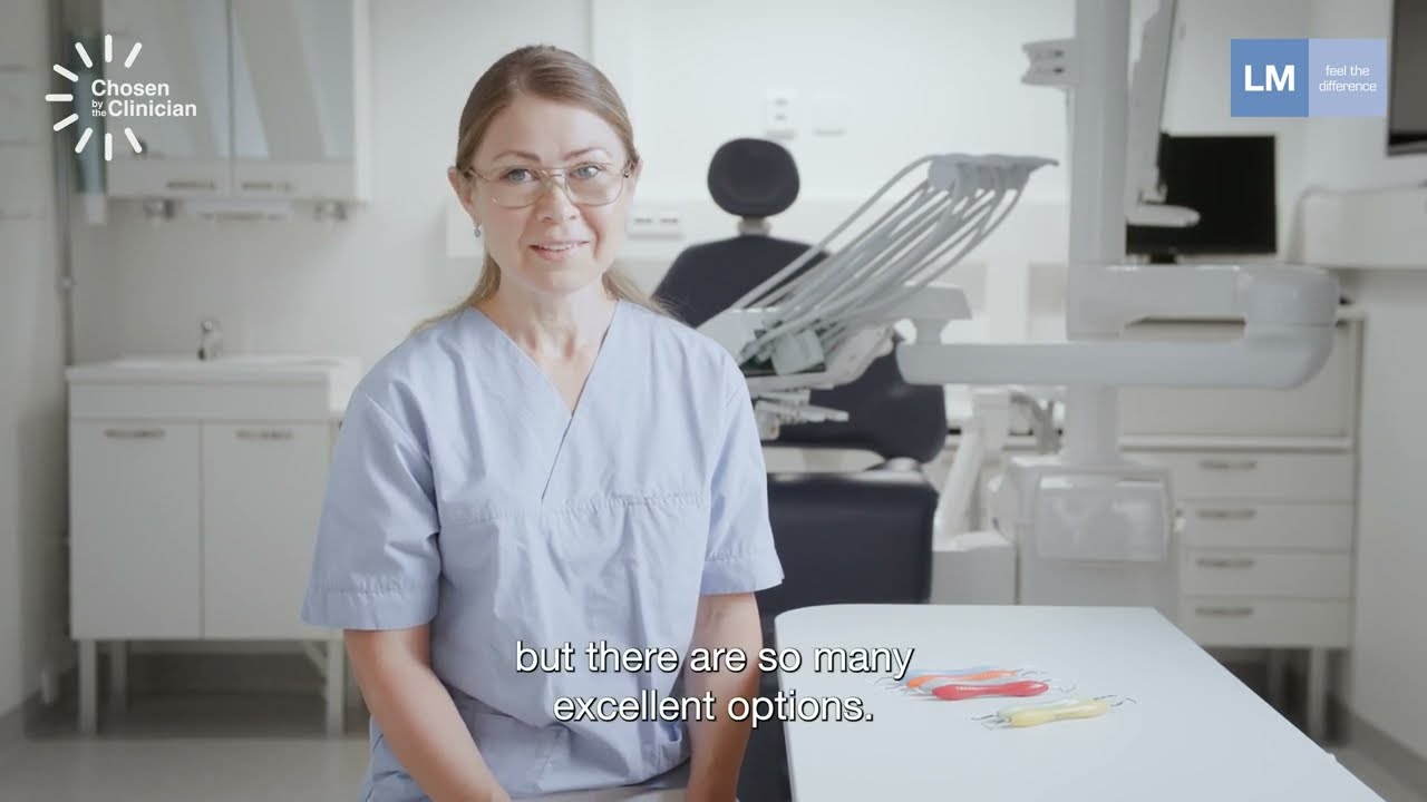 Treatment case chosen by the clinician: Effective instrumentation with Langer curettes
