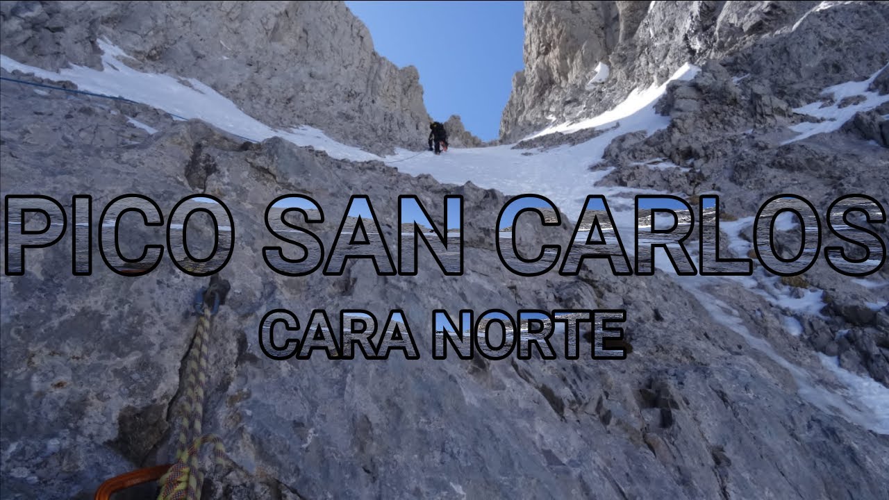 Ascension Cara Norte Pico San Carlos 2392 m.