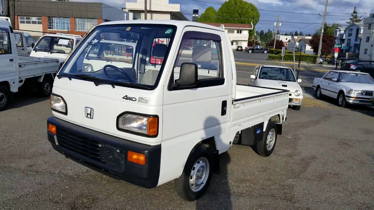 Honda Acty 1990 HA4 AWD 5speed