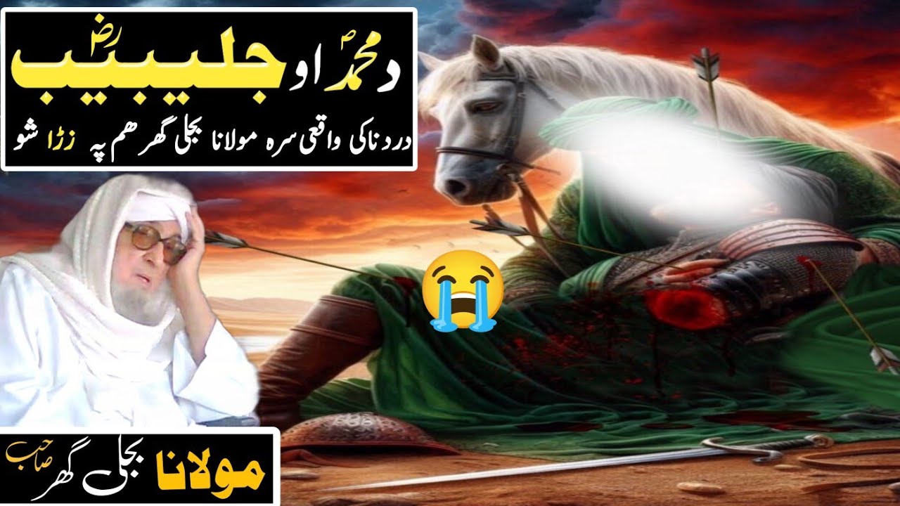 حضرت جلئبیب رضی اللّٰہ عنہ واقعہ | Molana Bijligar Saib Pashto bayan | Maulana Bijligar sahib bayan