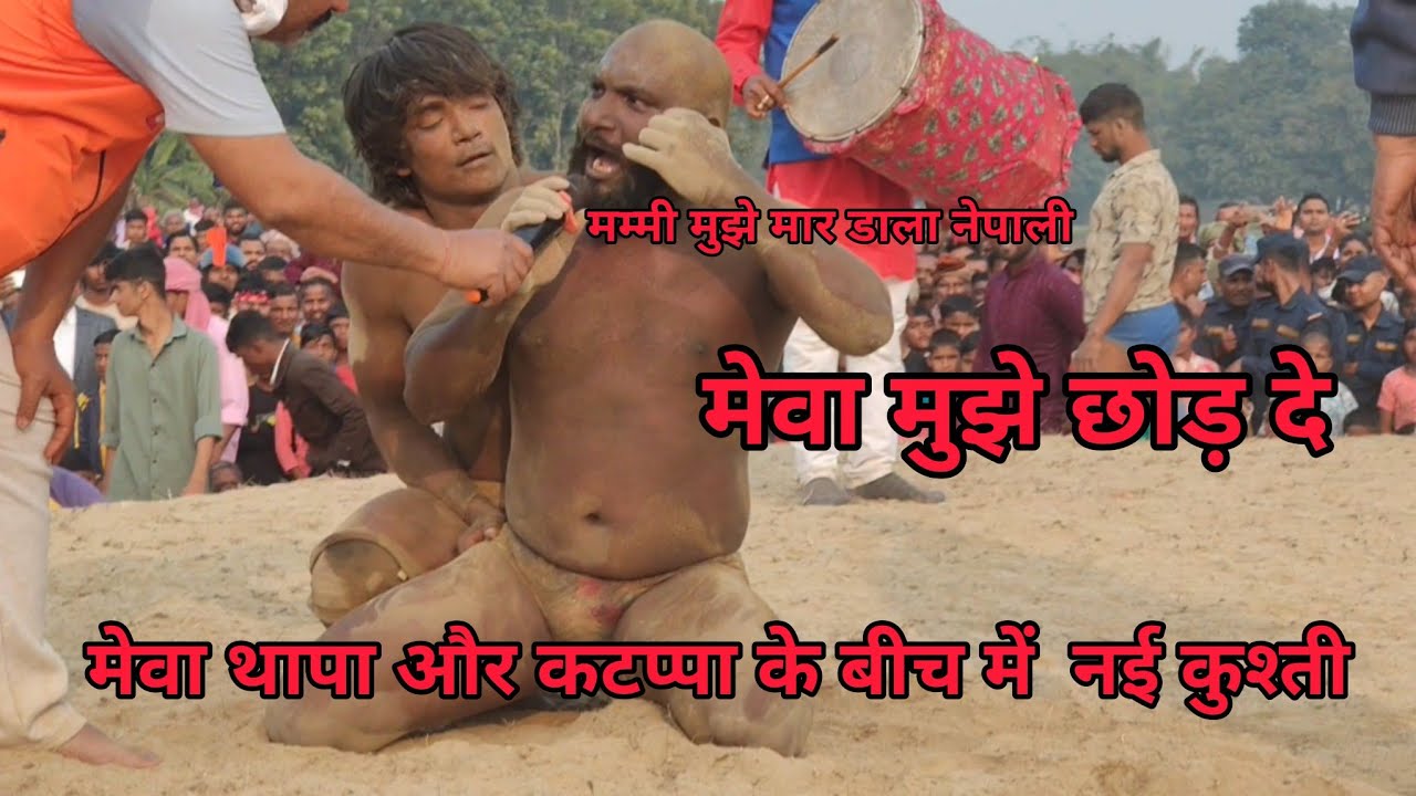 कटप्पा पहलवान और मेवात थापा न्यू कुश्ती मुझे माफ कर दे मेवा थापा अब नहीं लडूंगा तुमसे 😭😭😭😭 