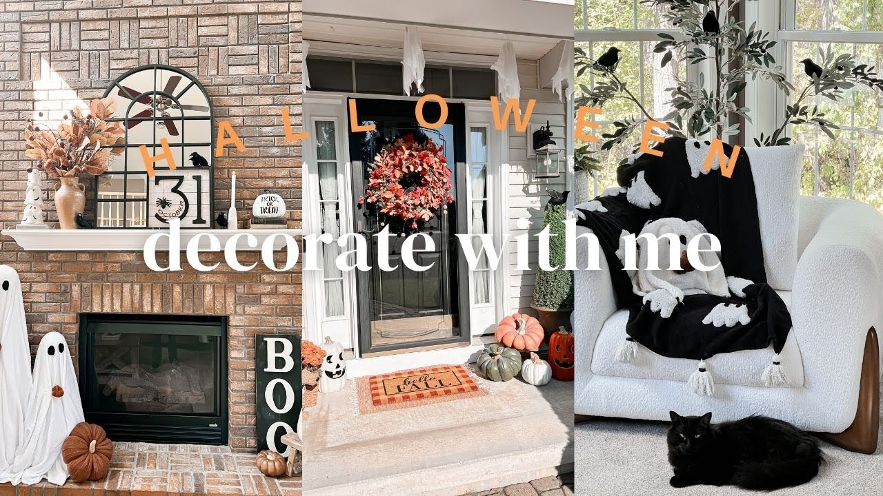 🎃 NEW 🎃 HALLOWEEN 2023 DECORATE WITH ME | SIMPLE AND CUTE HALLOWEEN DECORATING IDEAS