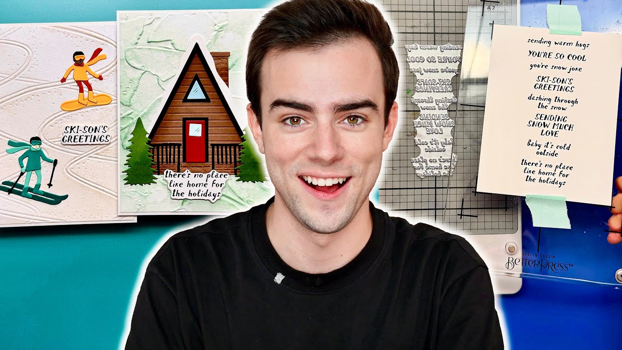 You NEED To See These NEW Die-Cutting Products! ⛷️ PERFECT for Christmas Cards