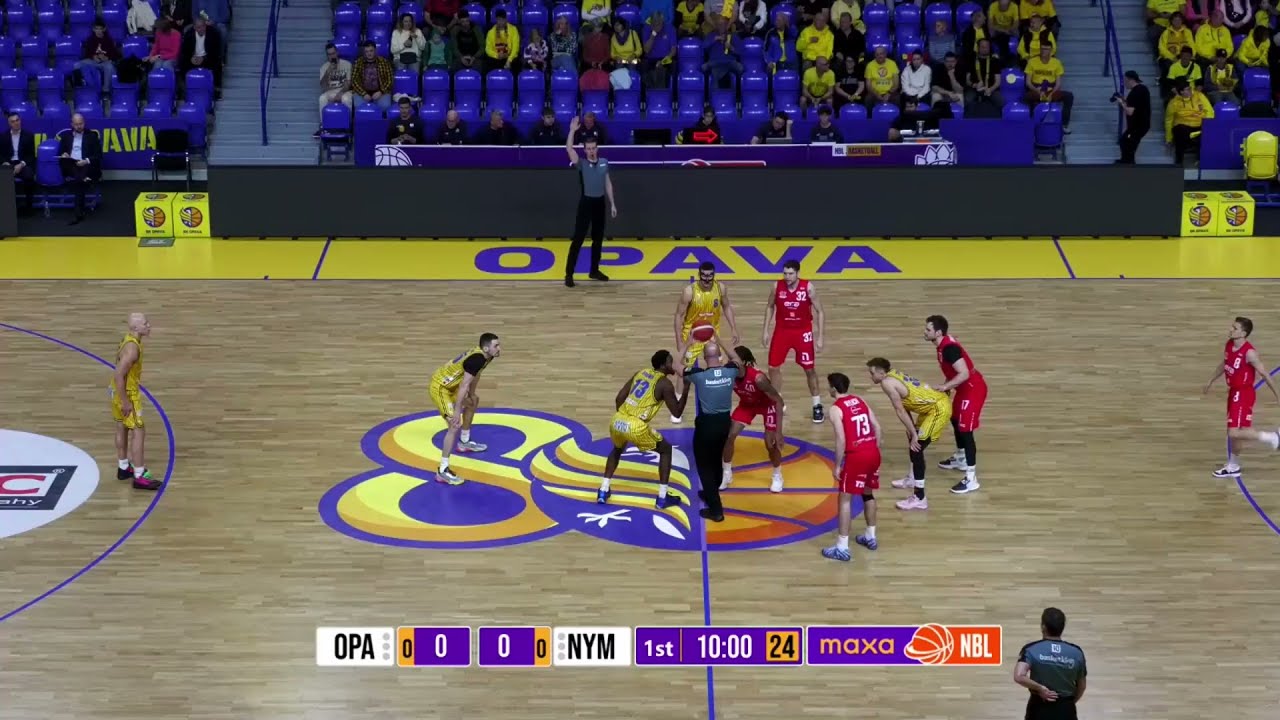 BK Opava vs ERA Basketball Nymburk | 14-03-2026 for KooperativaNBL tournament.