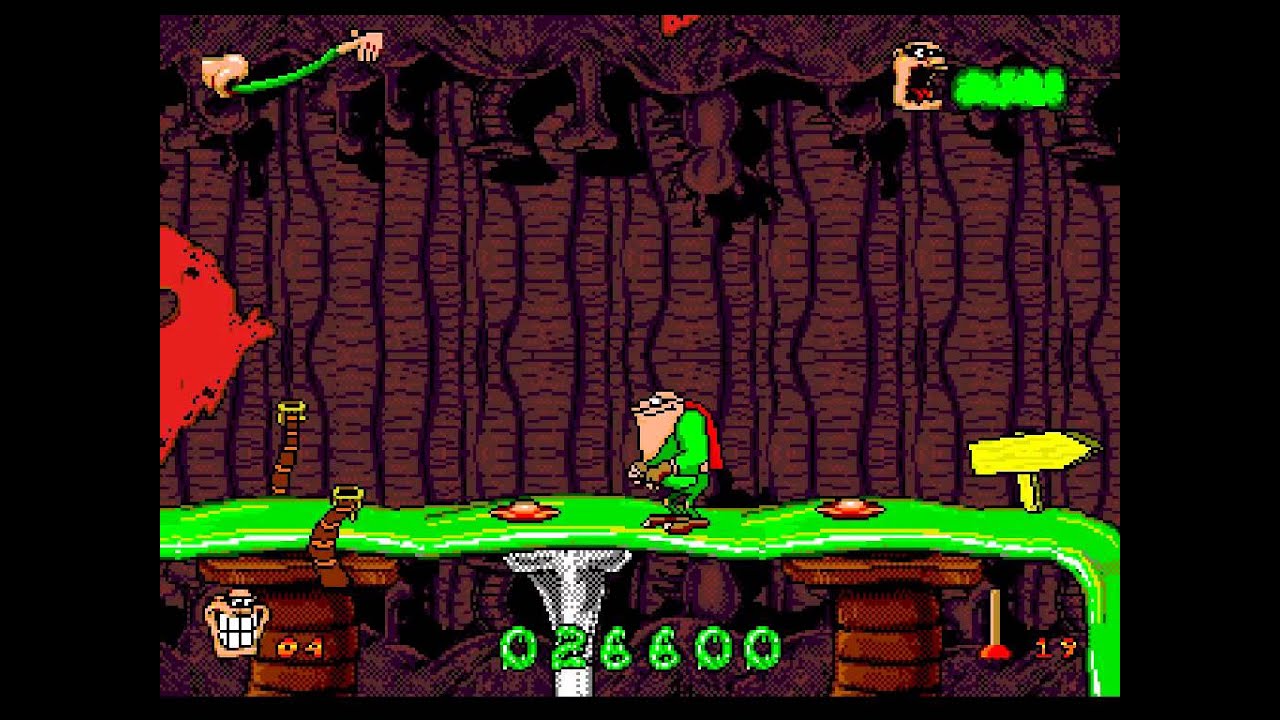 [Rus] Летсплей Boogerman: A Pick and Flick Adventure. #1