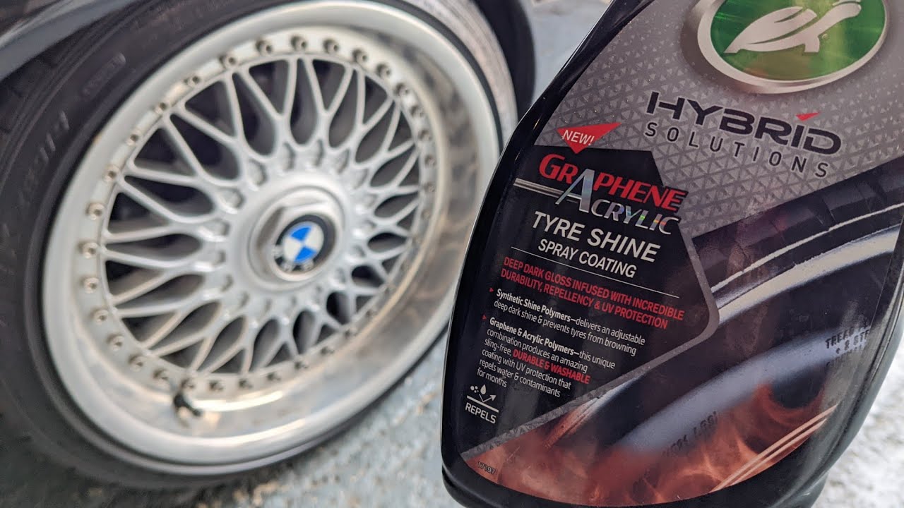 *New* Turtle Wax GRAPHENE ACRYLIC TYRE SHINE REVIEW