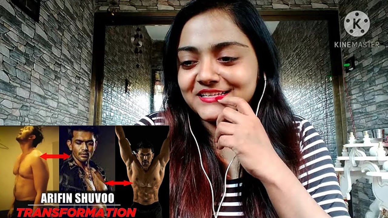 ARIFIN SHUVOO Transformation video reaction 👀||Increadible body transformation 😍😍🔥 #bangladeshi