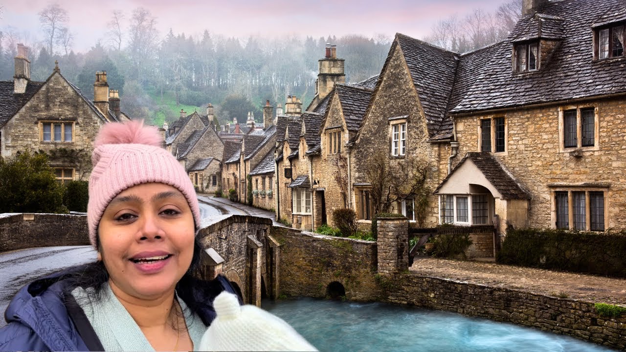 Vlogs by Ani - #209 - 📍Prettiest Village in England | Castle Combe | Malayalam Vlog