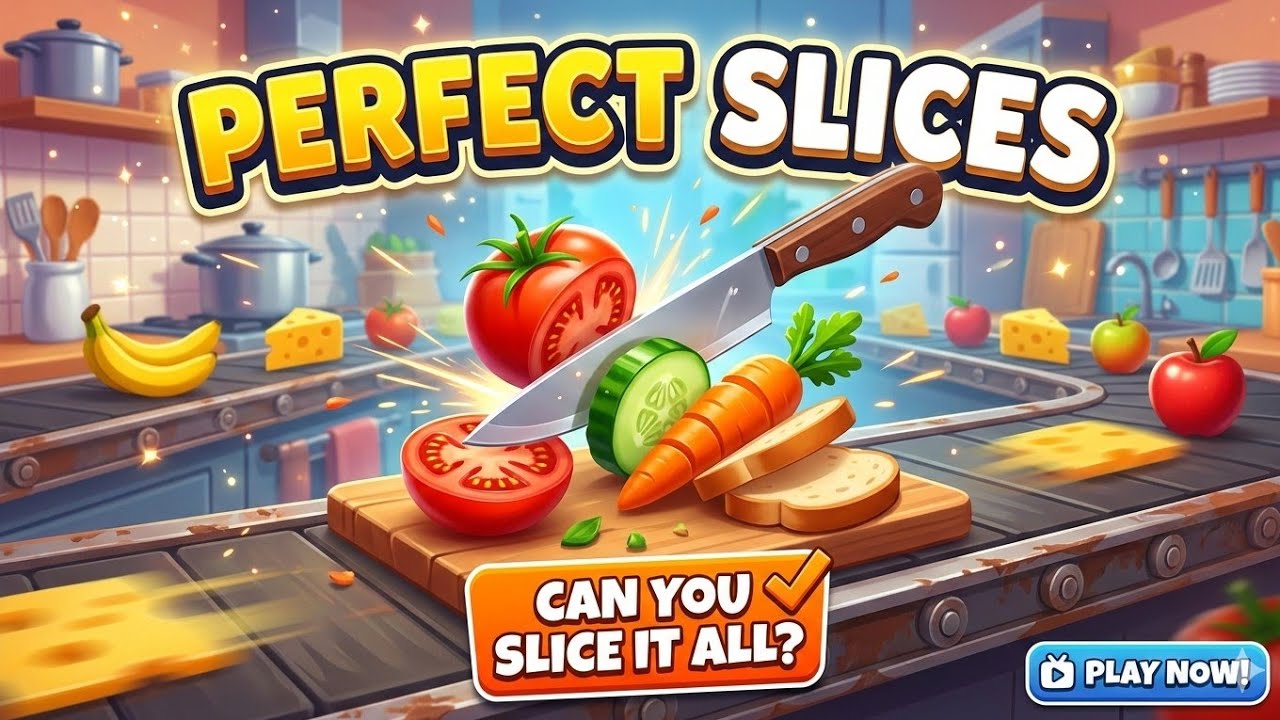 🔴 LIVE Perfect Slices ✂️🔥 | 1 Mistake = Game Over 😱 #PerfectSlices #GamingLive #ShortsLive