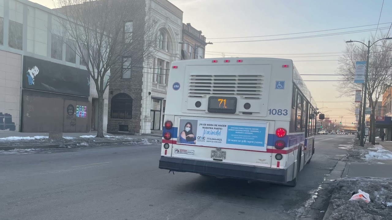 Remastered Sound Recording | 2006 New Flyer D40LF Bus Number 1083 on route 71 (Southbound)