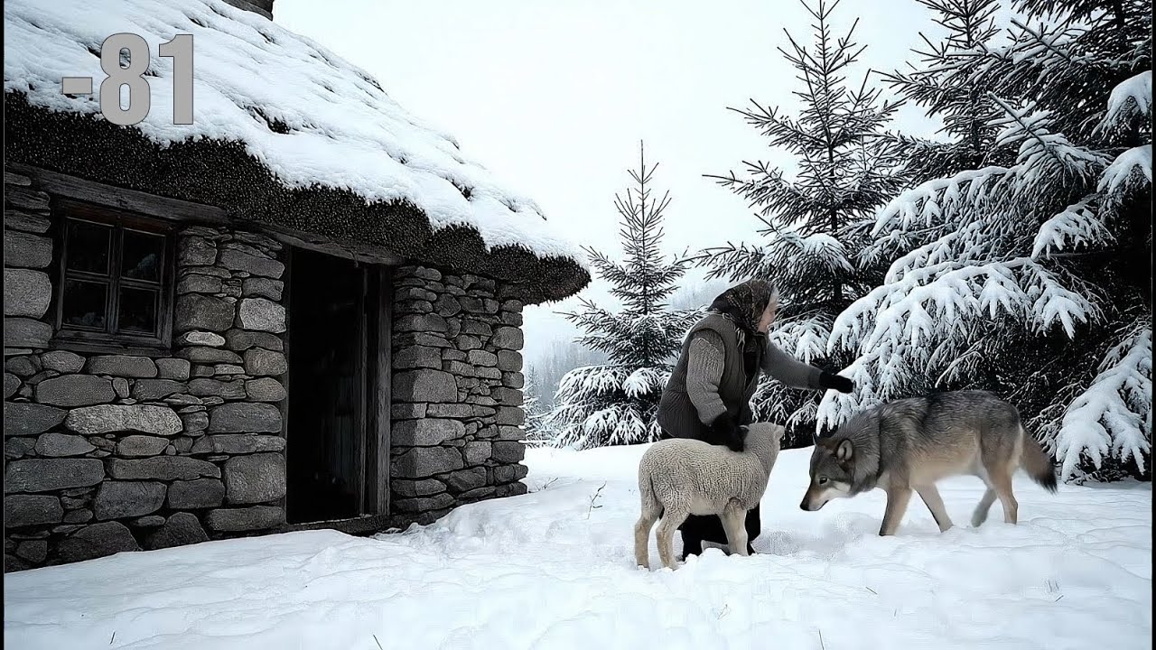 Alone at −81°C: An 90 Year Old Widow Saves Shields Sheep from a Wolves Pack