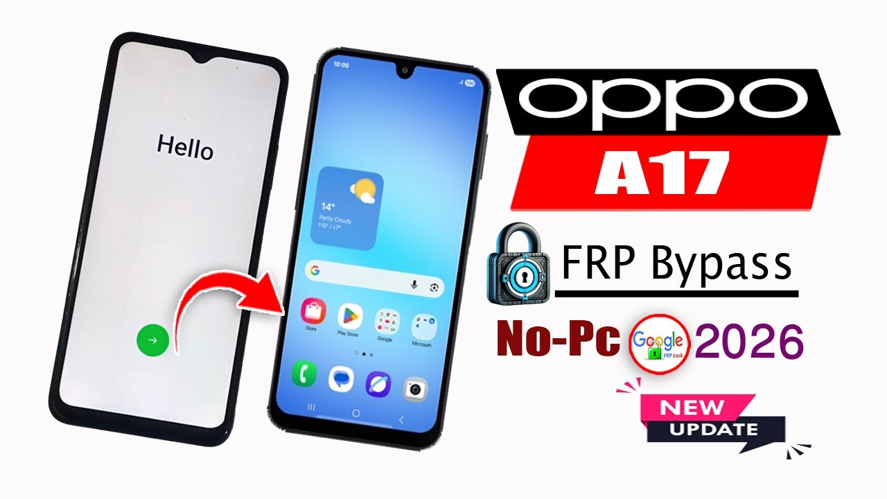 Oppo A17 Frp Bypass Android 12 | Oppo A17 Google Lock Bypass | Oppo Cph2477 Frp | Oppo A17 Frp 2026