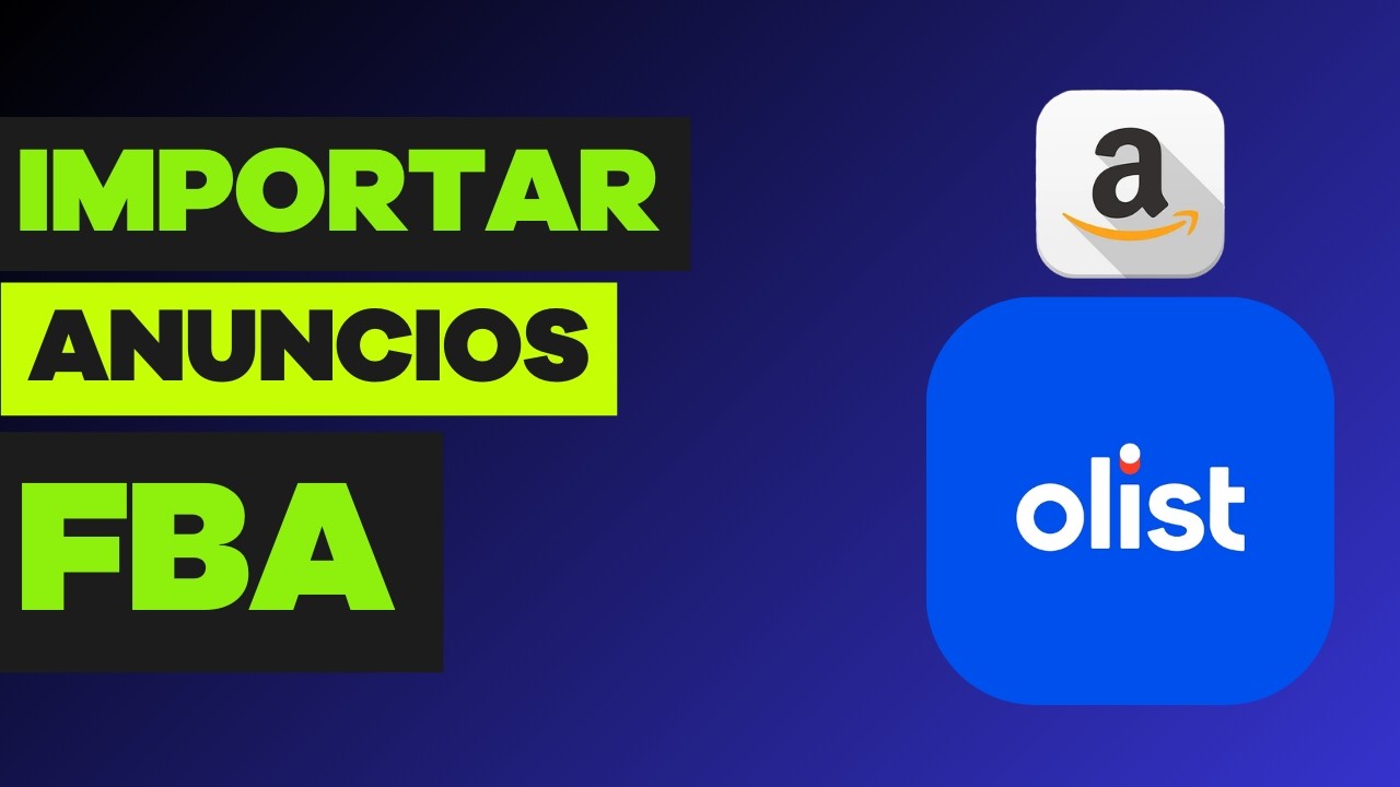 Como Importar Anuncios FBA Amazon na OLIST (Tiny) | Como Relacionar Produtos da Amazon FBA na OLIST