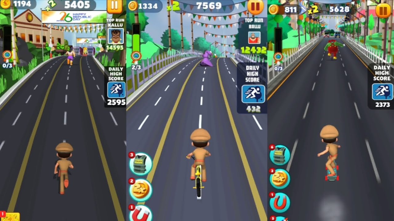 Little Singham 🆚 Little Singham Cycle Race 🆚 Little Singham Super Skater New Update Gameplay🎮 #games