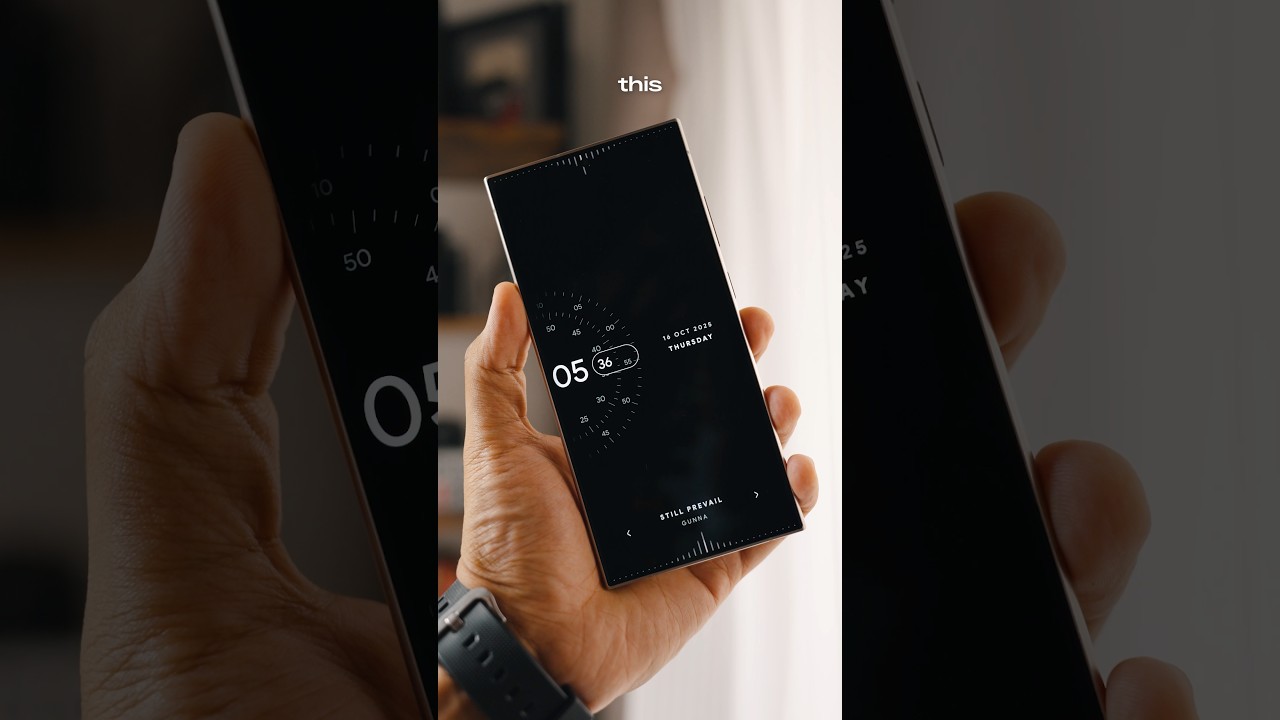 Установите эти БЕЗУМНЫЕ экраны блокировки на свой Android! #aod #s24ultra