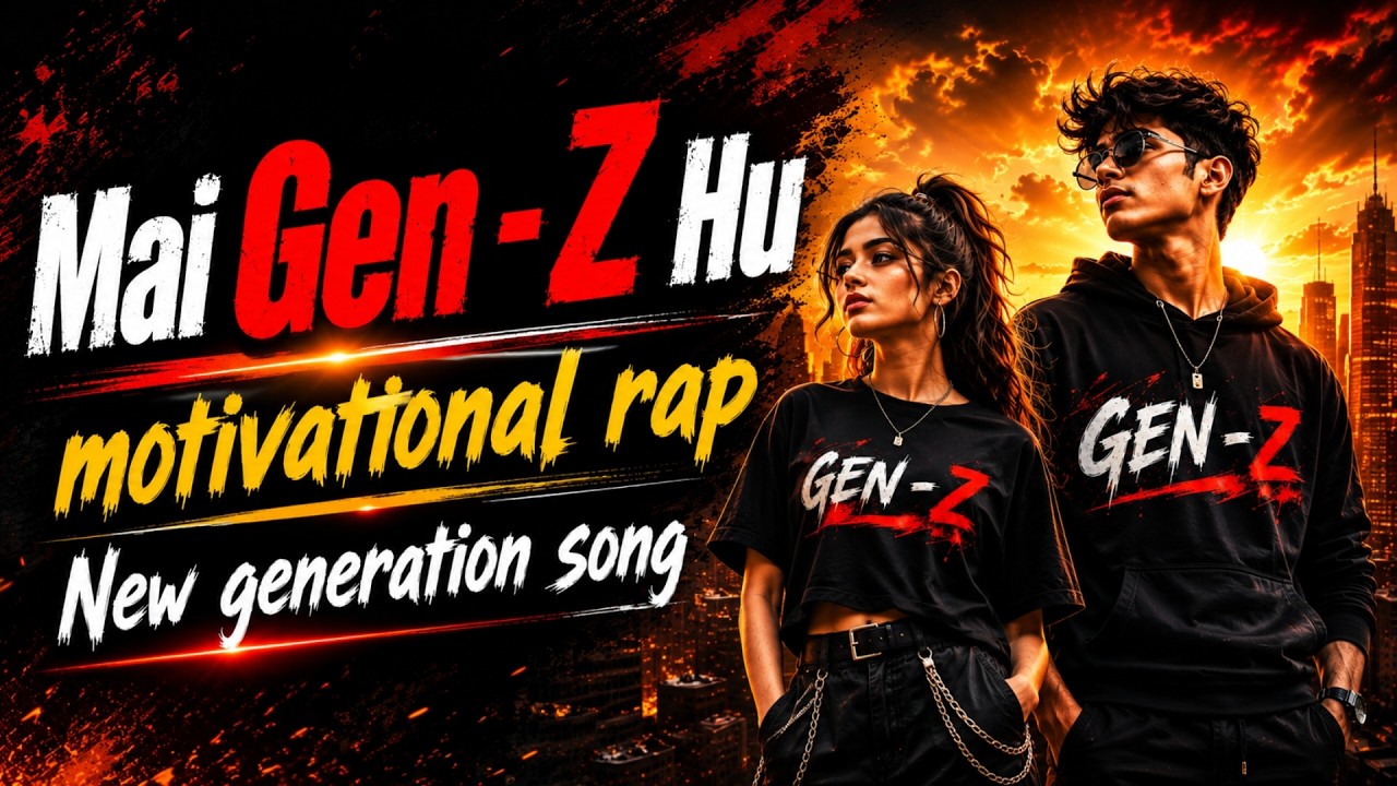 Mai Gen-Z Hu | New Generation Motivational Rap 2026 | Youth Power Anthem | Hindi Rap Song