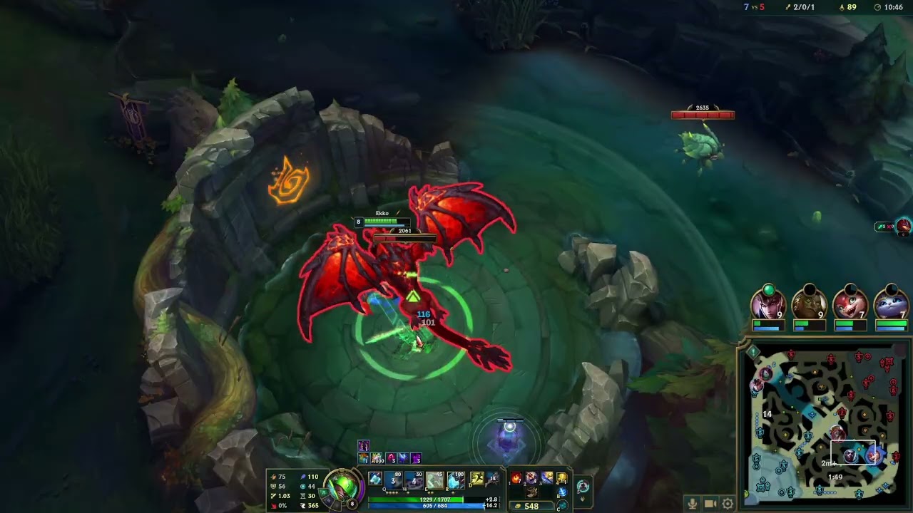 Battlable playable gameplay of Are Ekko vs meney shampions are win 😭🙏