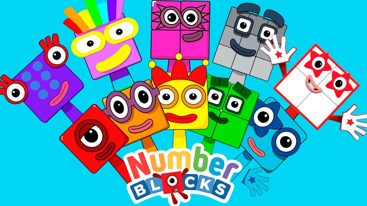 MY SPRUNKI OC: 1~10! One, Two, Three, Four, Five, Six, Seven, Eight, Nine & Ten (from Numberblocks)