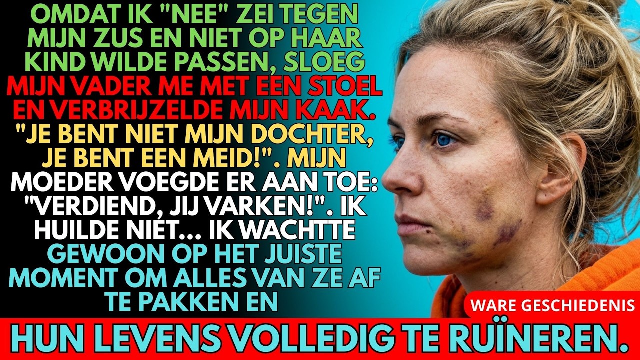 Mijn vader viel me aan omdat ik geen babysitter wilde zijn. Mijn moeder beledigde me, maar...