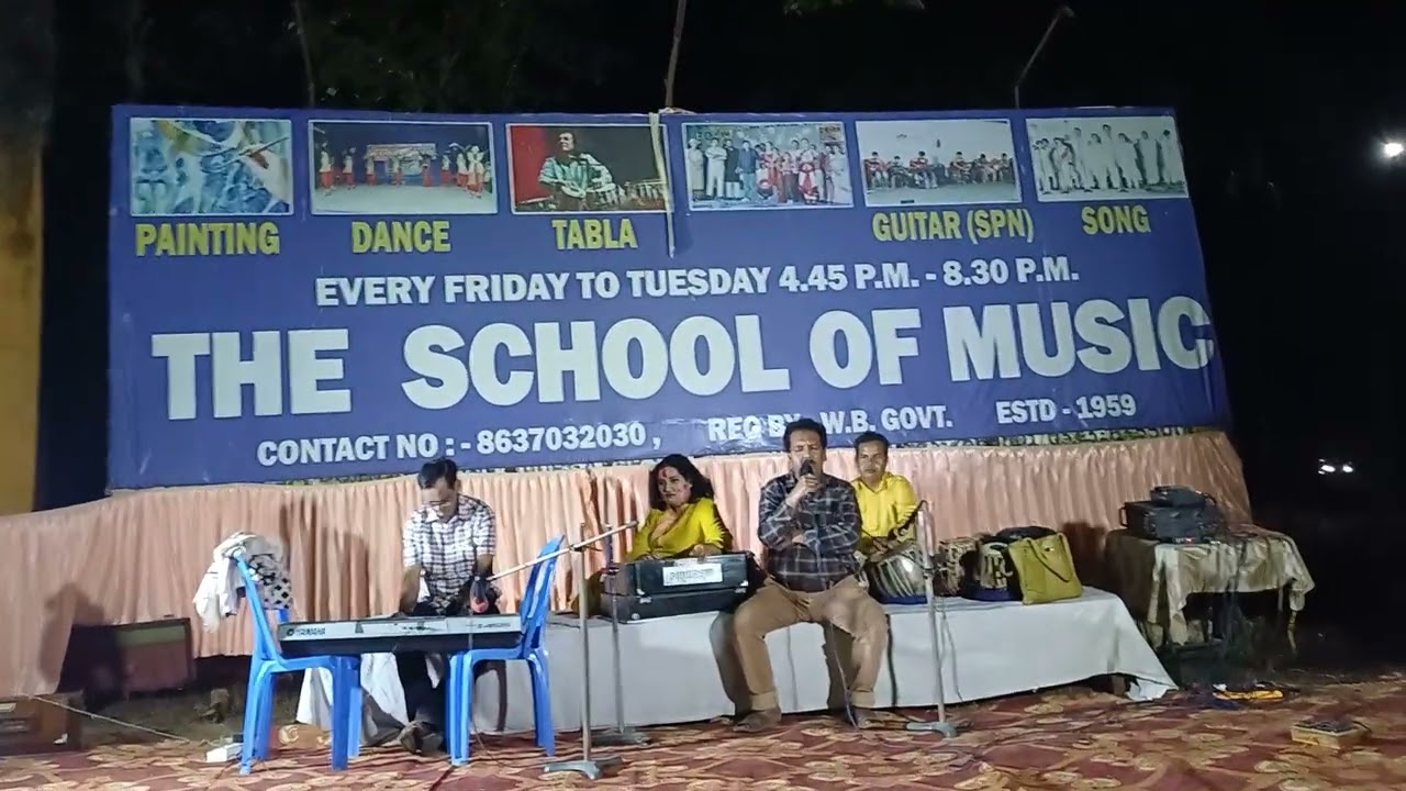 Rong lagale bone bone l Rabindrasangeet l Dr Kausik Majumdar l