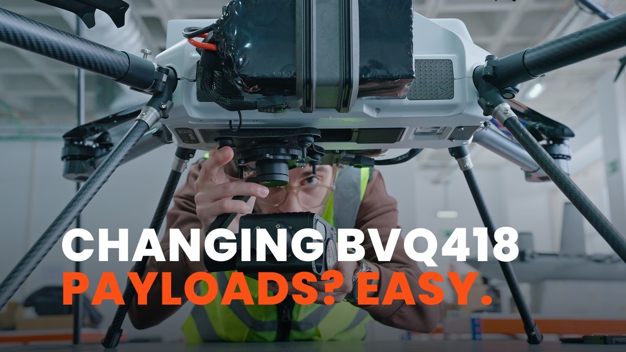 Swap Drone Sensors in Seconds: The BVQ418 Fast-Deployment Dock
