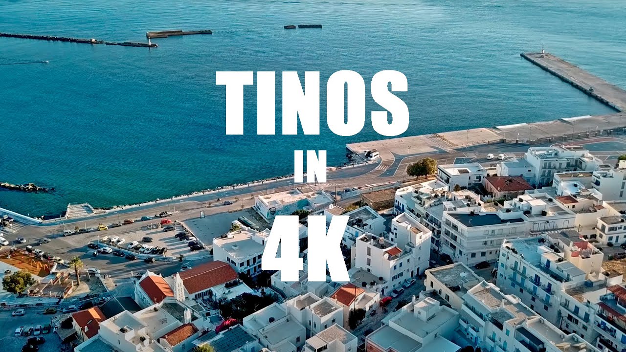 Panayia Evangelistria - Tinos | 4K Drone Video