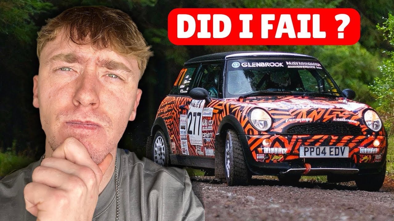 Я проанализировал свою технику вождения в ралли... и это был полный хаос.