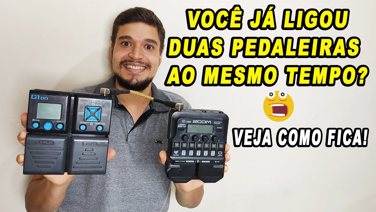 Liguei Duas Pedaleiras Ao Mesmo Tempo!!! Fica Bom??? Veja o Resultado