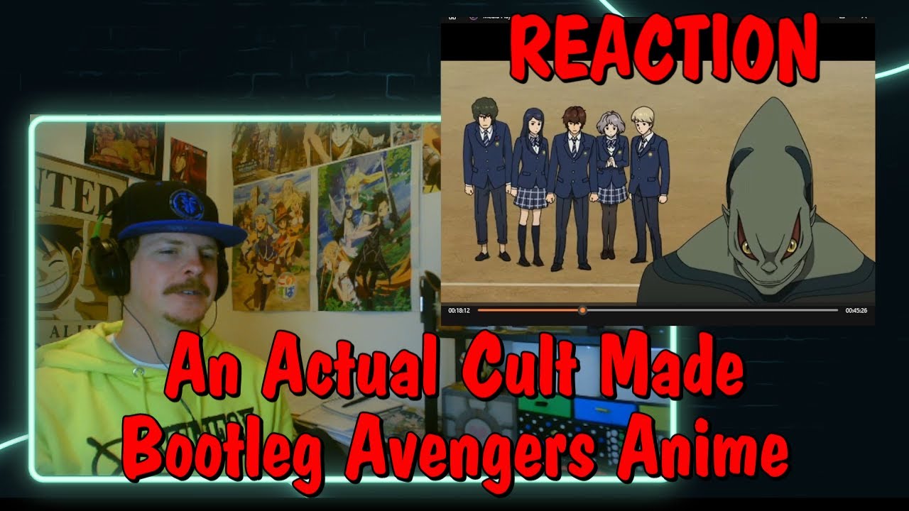 An Actual Cult Made Bootleg Avengers Anime REACTION