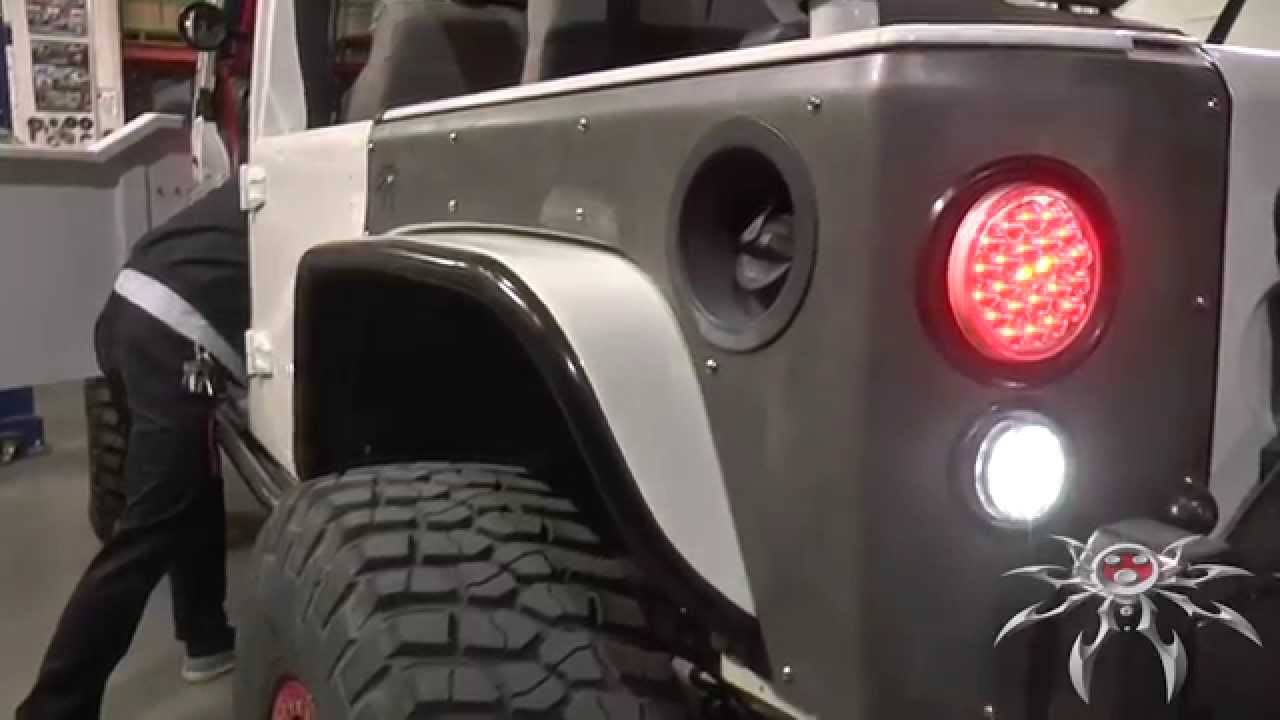 Jeep Wrangler JK Crusher Corners Install - Poison Spyder