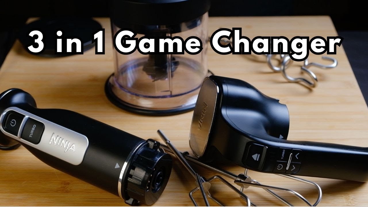 Discover the Power of the Ninja Foodi 3-In-1 Hand Blender, Mixer & Chopper | Demo
