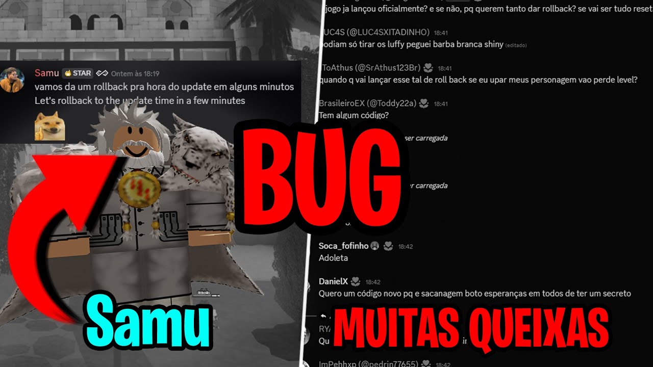 o BUG que QUASE ACABOU com o ANIME SHADOW 2...