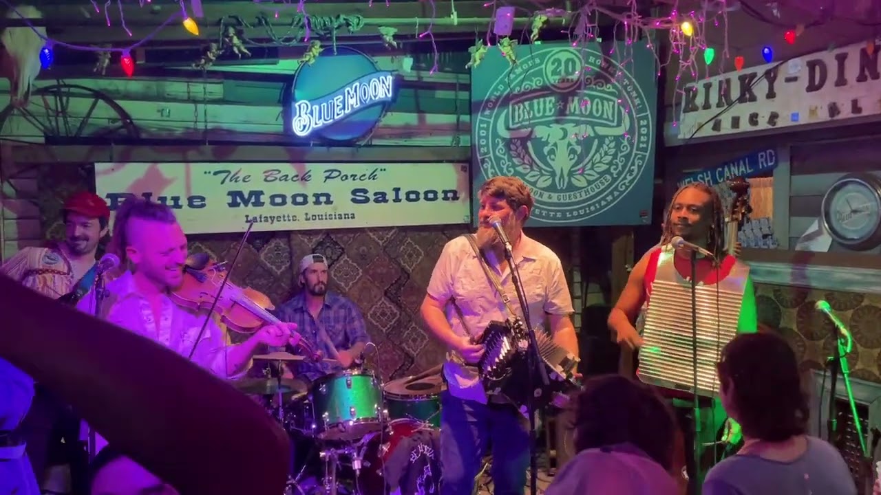 Jourdan Thibodeaux et les Rôdailleurs at the Blue Moon Saloon, Lafayette, LA (March 1, 2025)