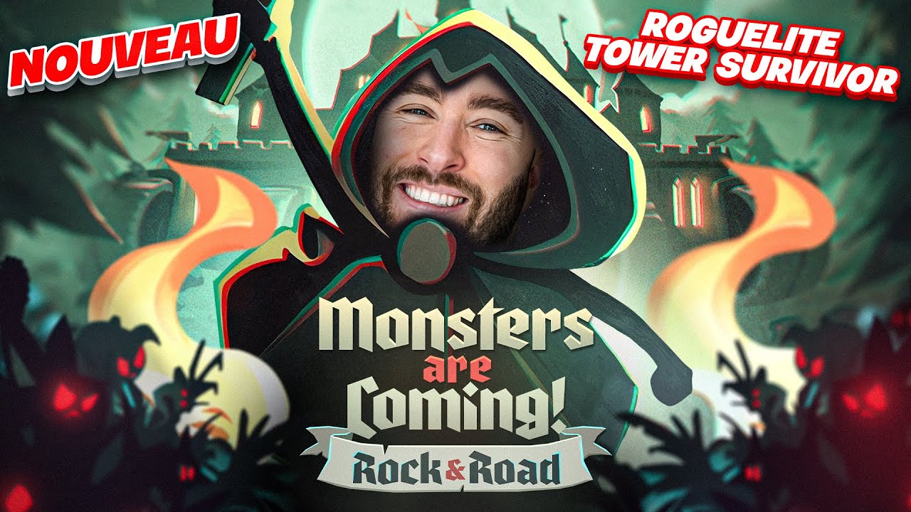 D&Eacute;COUVERTE D&rsquo;UN NOUVEAU ROGUELITE TOWER-SURVIVOR - MONSTERS ARE COMING: ROCK & ROAD