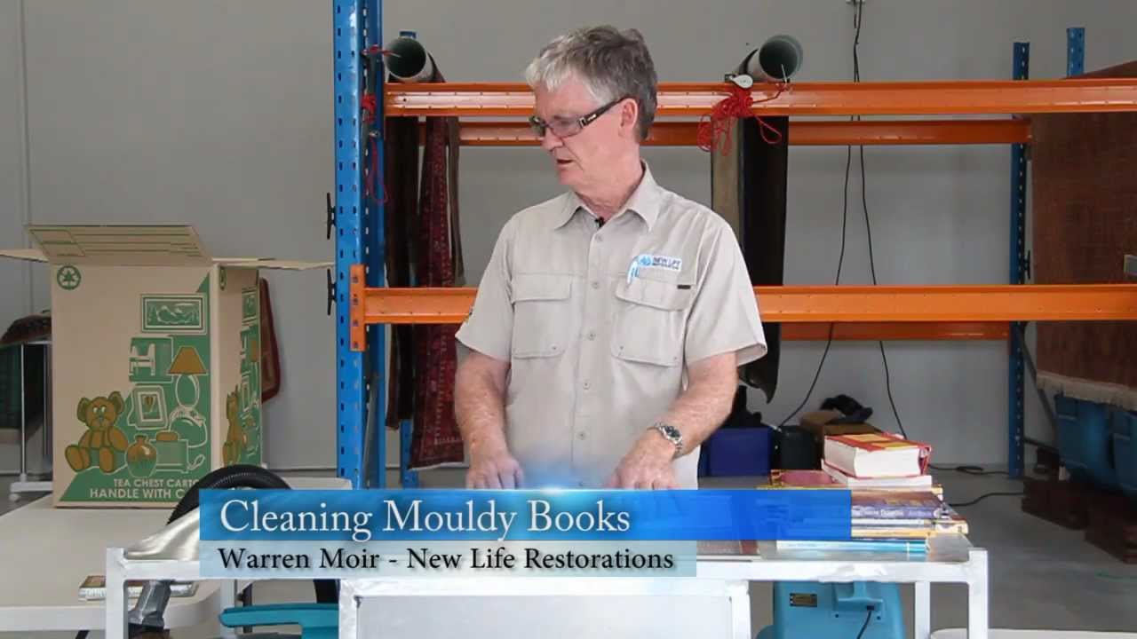 Library Mould Removal - How to Remove Mold from Books
