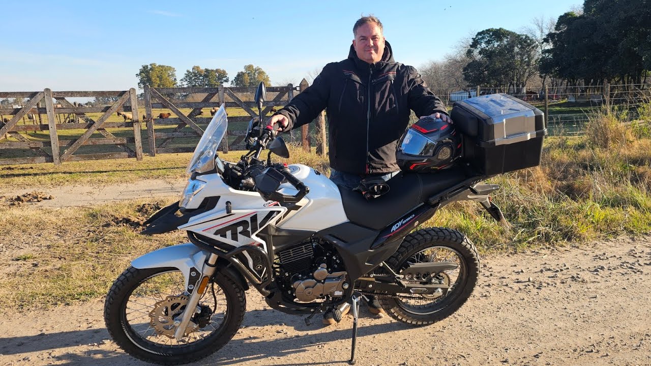 CORVEN TRIAX 250 adventure la moto se viaje m&aacute;s barata de nuestro mercado 