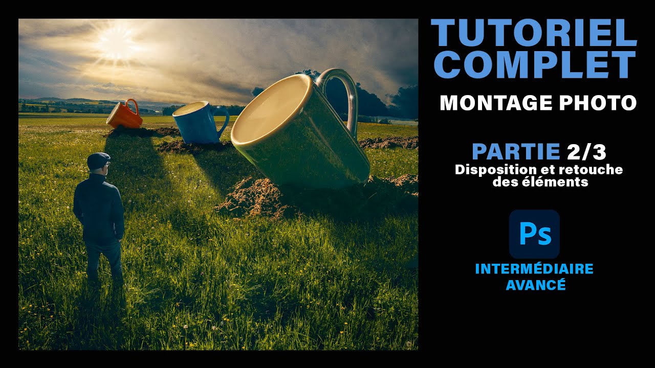 Tutoriel montage photo sur Photoshop partie 2/3