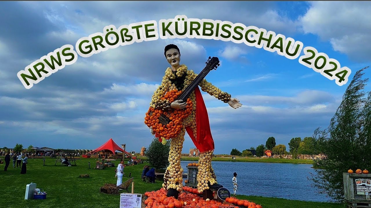 NRWs Größte Kürbisschau auf dem Krewelshof in der Eifel 2024
